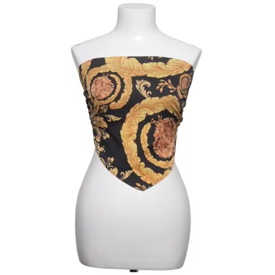 Wrap top (Black, Multicolored) from NLY Trend