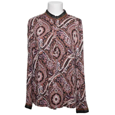 Blouse (Zwart, Bruin, Roze) van Emily van den Bergh Viscose