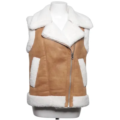 Ytterväst (Brun, Vit) från French Connection Elastan, Polyester