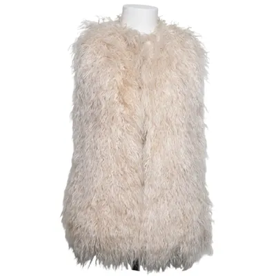 Ydervest (Beige) fra Zara Trafaluc Polyester