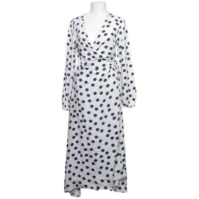 Slå-om-kjole (Hvid, Sort) fra Aware by Vero Moda Viscose