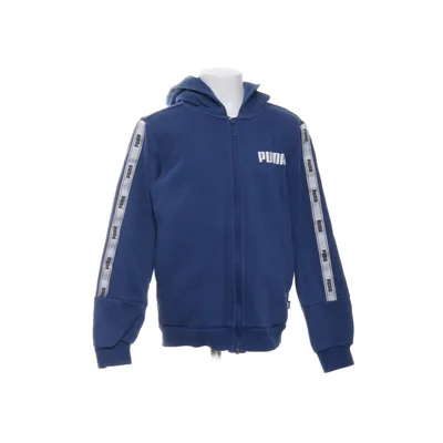 Huvtröja (Blå, Vit) från Puma Bomull, Polyester