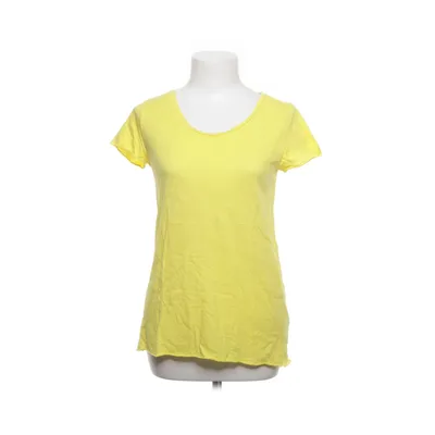T-shirt (Geel) van Rich & Royal Katoen