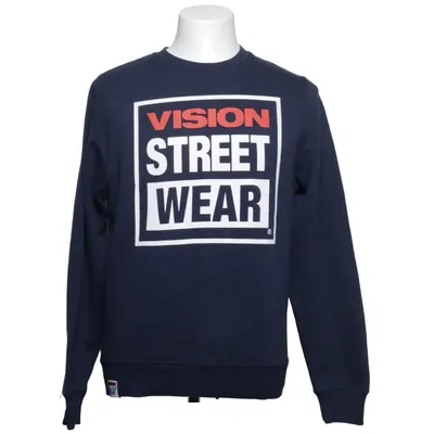 Collegetröja (Blå) från Vision Street Wear Bomull, Polyester