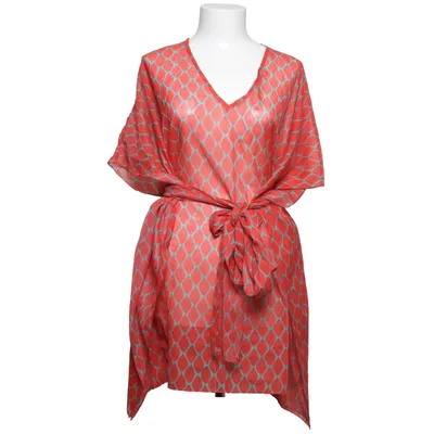 Omlottklänning (Röd, Flerfärgad) från Scampi