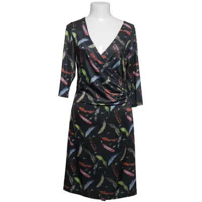 Omlottklänning (Svart, Flerfärgad) från Superstition Elastan, Polyester