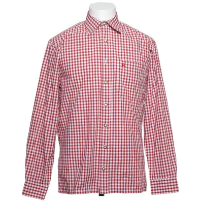 Chemise (Rouge, Blanc) de Os Trachten