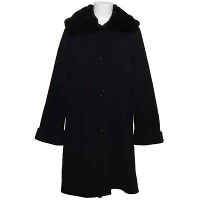 Manteau (Noir) de Damo Donna Cachemire, Polyamide, Polyester, Laine