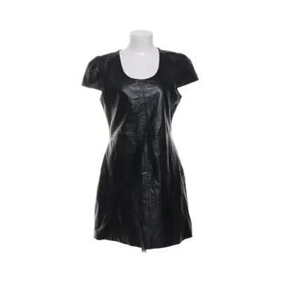 Läderklänning (Grå) från Milla Polyester