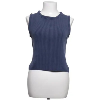Tank Top (Blue) from The Limited Elastane, Polyamide, Silk