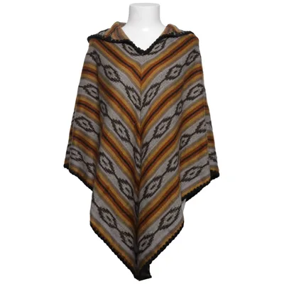 Poncho (Brown, Yellow, Beige)