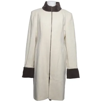 Manteau (Blanc, Marron) de Feraud