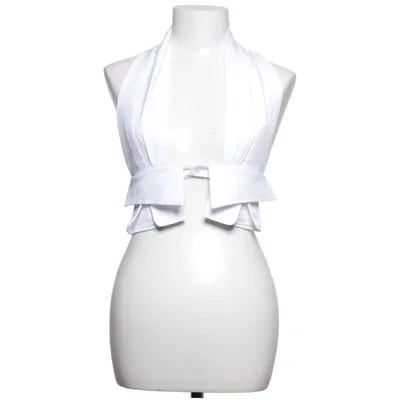 Halternecktopp (Vit) från Do My Self Elastan, Polyester