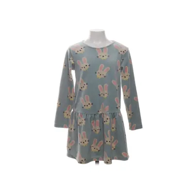 Klänning (Blå, Flerfärgad) från Lindex Kids Elastan, Polyester