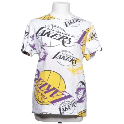 T-shirt (Vit, Gul, Lila) från NBA Bomull