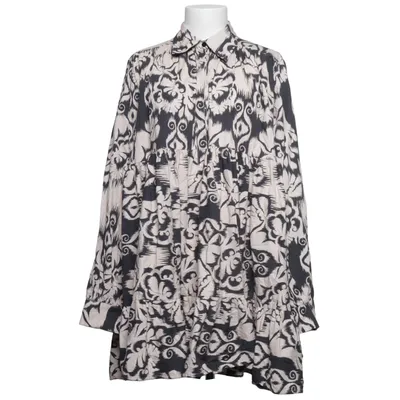 Shirt dress (Black, Beige) from Souvenir Cotton