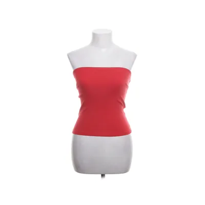 Tubetop (Rød) fra Gina Tricot Elastan, Økologisk bomuld