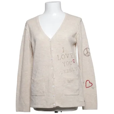 Cardigan (Beige) from Grace Cashmere, Merino wool