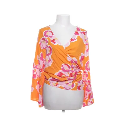 Wikkelblouse (Oranje, Meerkleurig) van KappAhl Viscose