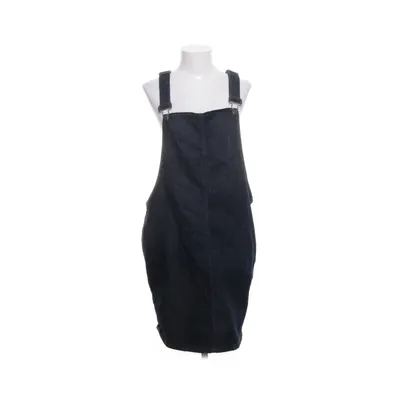 Hängselklänning (Blå) från John Baner Bomull, Elastan, Polyester