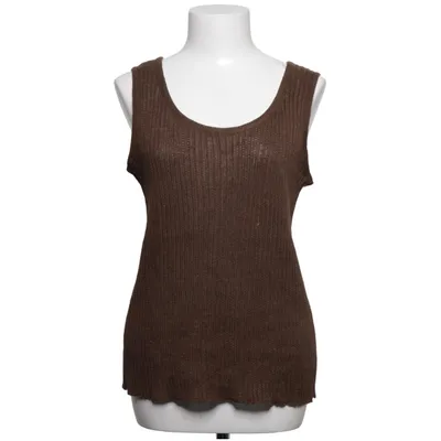 Tank Top (Dalia hørtop brun) from Dalia Linen