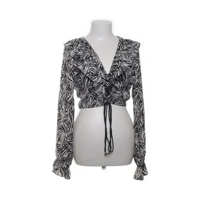 Crop top (Zwart, Wit) van Loavies