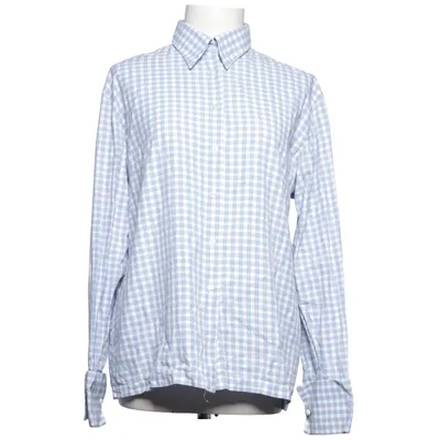 Chemise (Bleu, Blanc) de The Shirt Factory Coton
