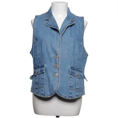 Gilet en jean (Bleu) de Brookshire Coton