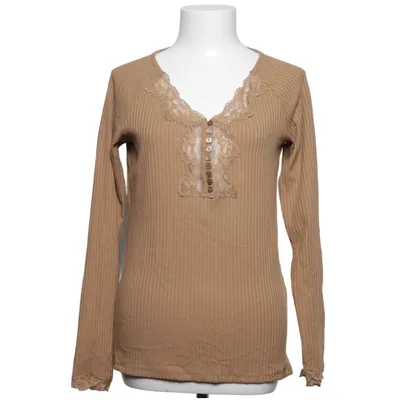 Henley shirt (Beige) van Salsa
