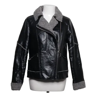 Veste en peau de mouton retournée (Noir, Gris) de Urbancode Polyester, Polyuréthane, Viscose