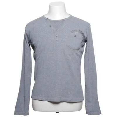 T-shirt manches longues (Gris) de Tom Tompson Coton, Viscose
