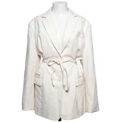 Blazer (White) from Lumina Cotton, Elastane, Polyester