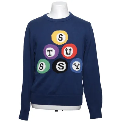 Sweater (Blue, Multicolored) from Stüssy Cotton