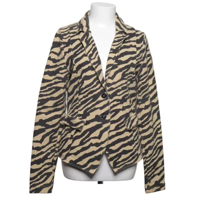 Blazer (Beige, Sort) fra House of Lola Bomuld, Elastan
