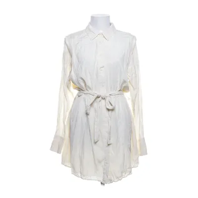 Skjortklänning (Gul) från Dilvin Basic Lyocell, Polyester, Viskos, Ull