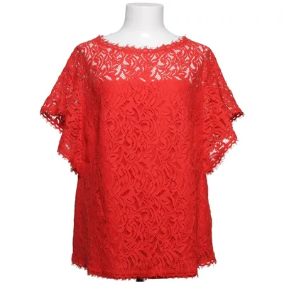 Top (Rood) van Escada Katoen, Polyamide, Viscose