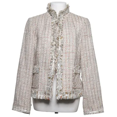 Blazer (Beige, Flerfarvet) fra Coolwater Polyester, Viscose, Uld