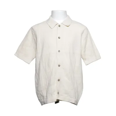 Chemise à manches courtes (Beige) de H&M Coton