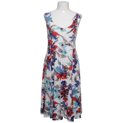 Dress (White, Multicolored) from Bergamo Elastane, Polyester