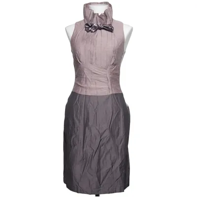 Klänning (Grå, Rosa) från Siste's Bomull, Elastan, Polyamid, Polyester