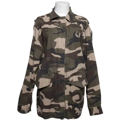 Parka (Grøn, Beige, Brun) fra Bik Bok Bomuld