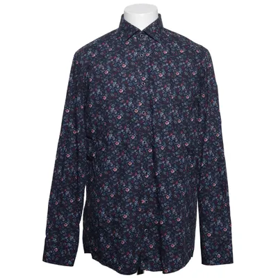 Shirt (Blauw, Meerkleurig) van Venti Katoen