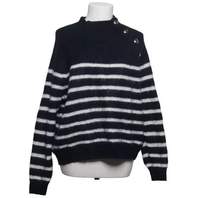 Sweater (Blue, White) from La Maille Sézane Elastane, Merino wool, Mohair, Polyamide, Polyester