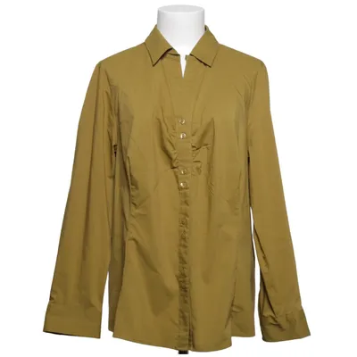 Chemise (Vert) de Ulla Popken Coton, Élasthane, Polyester
