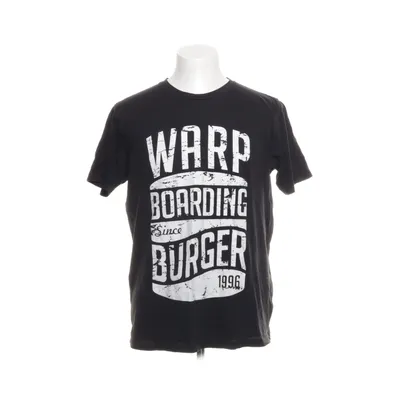 T-shirt (Zwart) van Warp Katoen