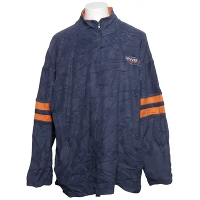 Fleecetrøje (Blå, Orange) fra NFL Polyester