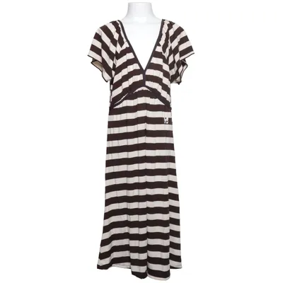 Dress (Brown, White) from Hangmatta Norhult Viscose