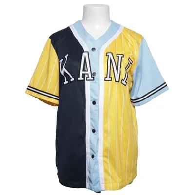 Baseball T-shirt (Blue, Yellow, Multicolored) from Karl Kani Polyester
