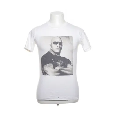 T-shirt (Hvid, Sort) fra Gildan Bomuld