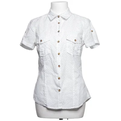 Kortärmad skjorta (Vit, Blå) från L.O.G.G by H&M Bomull